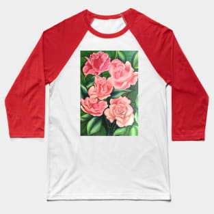 POSTAL FLORAL Baseball T-Shirt